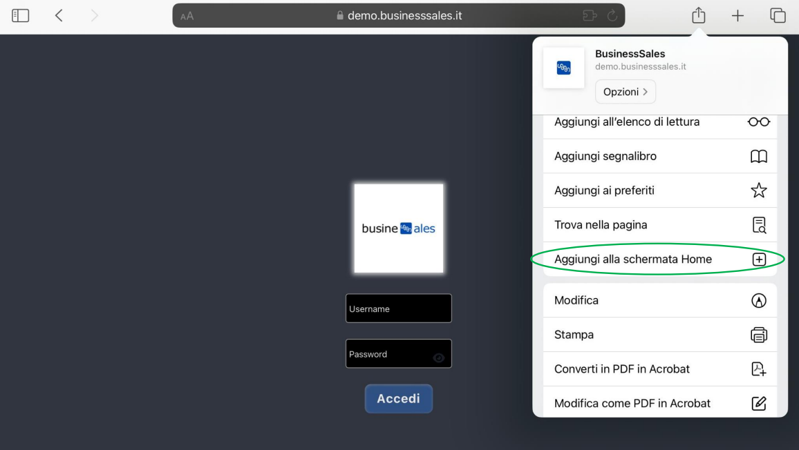 Installazione Safari