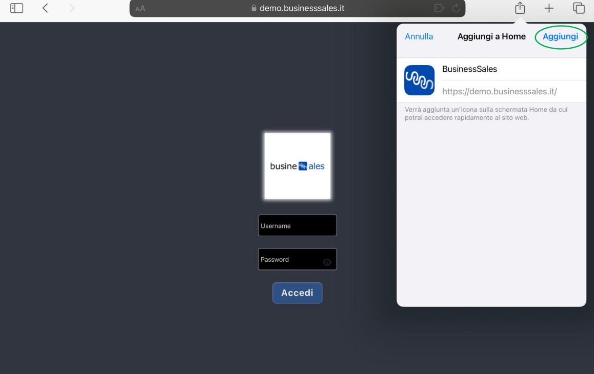 Installazione Safari